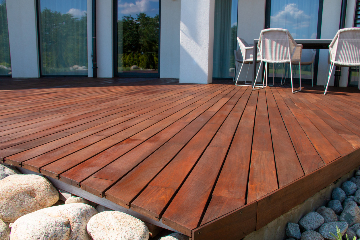 Wood Decks project